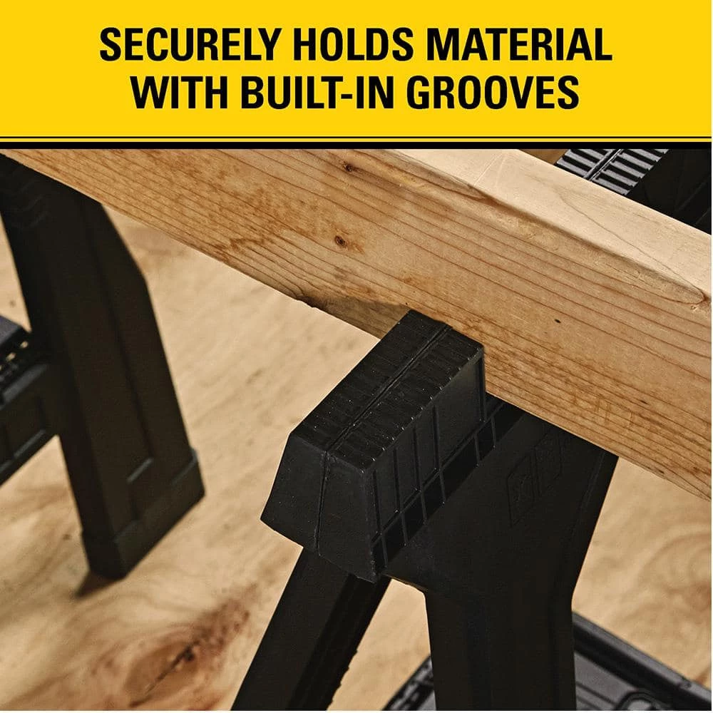 Outlet 😉 Stanley 22 in. Folding Sawhorse (2-Pack) 😍 7 Outlet 😉 Stanley 22 in. Folding Sawhorse (2-Pack) 😍 - Image 5