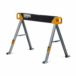 New ๐ TOUGHBUILT 42.4"W x 28.8"H C550 Powder-Coat Steel Sawhorse and Jobsite Table with 1100 lb capacity ๐ 20 New ๐ TOUGHBUILT 42.4"W x 28.8"H C550 Powder-Coat Steel Sawhorse and Jobsite Table with 1100 lb capacity ๐ -Deals Tool Storage Store toughbuilt saw horses tb c550 1f 1000