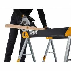 New ๐ TOUGHBUILT 42.4"W x 28.8"H C550 Powder-Coat Steel Sawhorse and Jobsite Table with 1100 lb capacity ๐ 17 New ๐ TOUGHBUILT 42.4"W x 28.8"H C550 Powder-Coat Steel Sawhorse and Jobsite Table with 1100 lb capacity ๐ -Deals Tool Storage Store toughbuilt saw horses tb c550 a0 1000