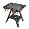 Cheap 🥰 Worx Pegasus Multi-Function Work Table and Sawhorse with Quick Clamps and Holding Pegs 🌟 -Deals Tool Storage Store worx saw horses wx051 64 1000