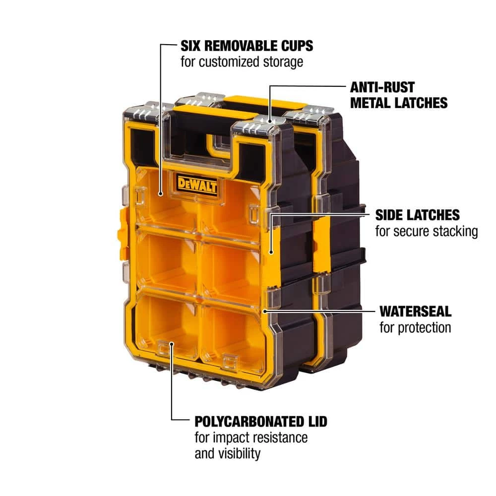 Best reviews of 🥰 DEWALT 6-Compartments Small Parts Organizer 🥰 4 Best reviews of 🥰 DEWALT 6-Compartments Small Parts Organizer 🥰 - Image 2