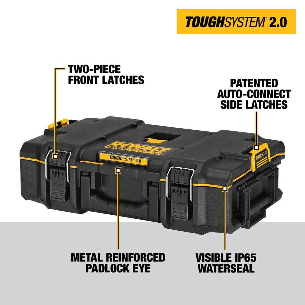 Best deal ๐ DEWALT 22 in. ToughSystem 2.0 Deep Tool Tray with ToughSystem 2.0 Shallow Tool Tray and ToughSystem 2.0 Small Tool Box ๐ 4 Best deal ๐ DEWALT 22 in. ToughSystem 2.0 Deep Tool Tray with ToughSystem 2.0 Shallow Tool Tray and ToughSystem 2.0 Small Tool Box ๐ - Image 2